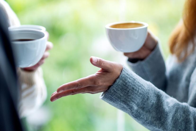 Discutons autour d'un café cover