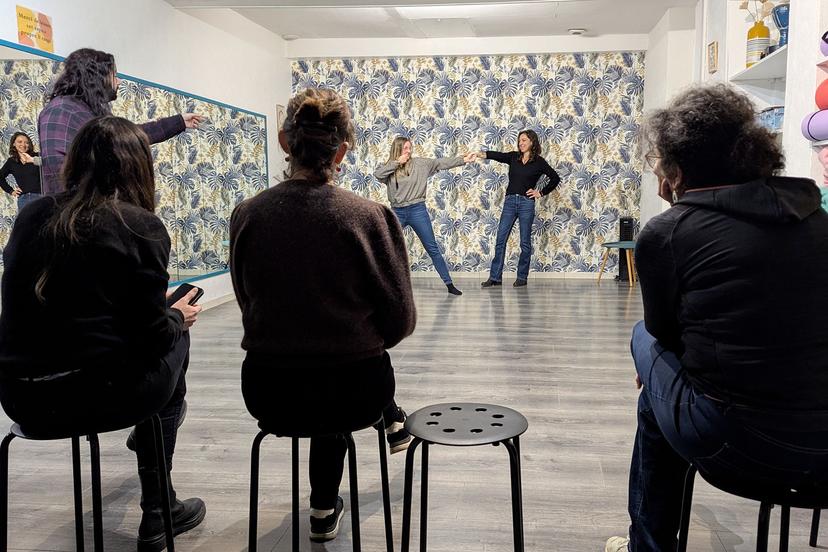 Initiation à l'improvisation théatrale cover